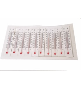 Termometre Isı Ölçer 10adetli 7,5 X 1,5cm