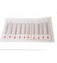 Termometre Isı Ölçer 10adetli 7,5 X 1,5cm