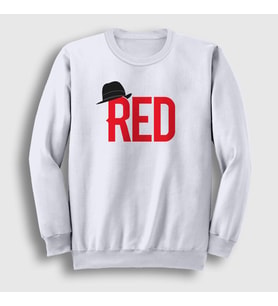 Presmono Unisex Beyaz Hat The Blacklist Sweatshirt 183269tt