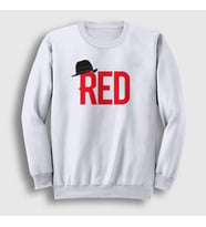 Presmono Unisex Beyaz Hat The Blacklist Sweatshirt 183269tt