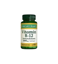 Nature's Bounty Vitamin B12 Methylcobalamin 1000 mcg 60 Dilaltı Tablet