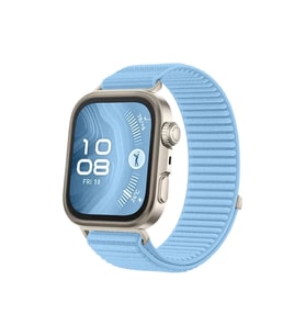 Huawei Fit 4 Braid Kordon (saat Değildir) - Açık Mavi