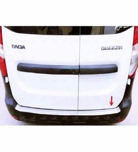 Dacia Dokker Krom Arka Tampon Eşiği 2012 Üzeri Paslanmaz Çelik