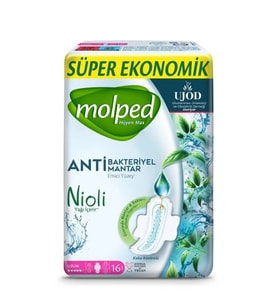 Molped Hijyen Max Süper Eko Uzun Ped 16'lı