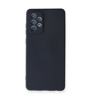 Samsung Galaxy A72 Kılıf Nano İçi Kadife Silikon - Lacivert