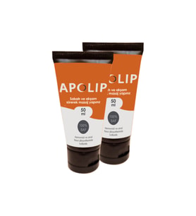 Apolip Cream 50 ml 2 Adet Hemoroid Basur ve Anal Fissur Şikayetlerinde Kullanılan Krem