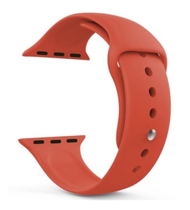 Akıllı Saat Silikon Kordon 42/44 Mm Turuncu