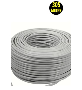 305 METRE Kutulu 23 AWG Cat6 Lan Internet Data Network Adsl Modem Kablosu