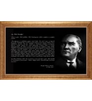 ALTIN ÇERÇEVELİ PASPARTULU TABLO CR1619