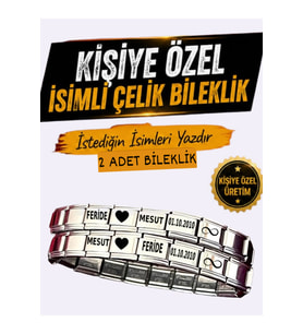 İtalyan Bileklik İsim Tarih Baş Harf Kişiseleştirilebilir İstediğiniz Yazılır En Güzel Hediye