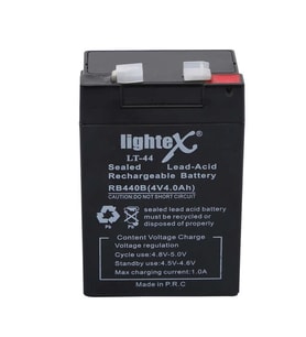 Lightex Lt-44 4v 4.0ah Işıldak Fener Aküsü