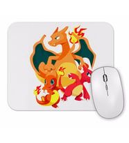 Game Charmander Evolutions Mouse Pad