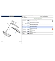 ARKA SİLECEK SÜPÜRGESİ 2008/407/508(R8)5008(T87E) C2/C3/C4/C5/DS3