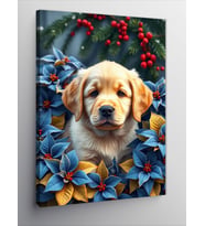 Kanvas Tablo Sevimli Yavru Köpek