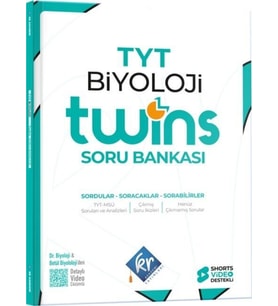 TYT Twins Biyoloji Soru Bankası KR Akademi