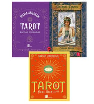 Tarot 3'lü Set: Tarot Nasıl Bakılır? - Tarot Kartları ve Anlamları (Sylvia Abraham) + Sihirbaz Tarotu (Corrine Kenner) / Mona Kitap
