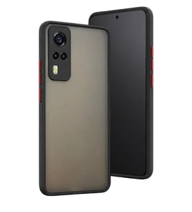 Mey İthalat® Vivo Y53S Kılıf Montreal Silikon Kapak - Siyah