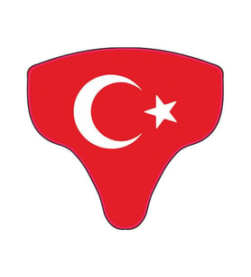 Türk Bayrağı Mondial Mh Drift 2011 - 2020 Uyumlu Siperlik Sticker