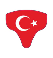 Türk Bayrağı Mondial Mh Drift 2011 - 2020 Uyumlu Siperlik Sticker