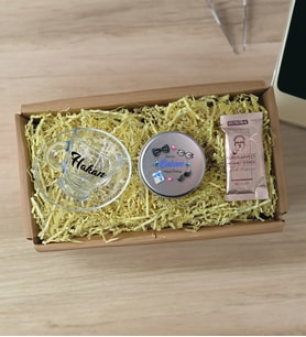 BK Gift Kişiye Özel İsimli DTF Baba Temalı Cam Kahve Fincanı & Türk Kahvesi & Gümüş Metal Kutuda Mum Hediye Seti-8, Babaya Hediye, Babalar Günü Hediyeleri