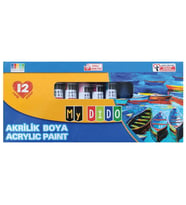 My Dido Akrilik Boya Set 12 Renk 9 ML Tüp MY14