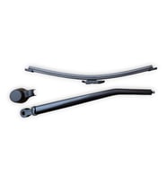 BMW X1 E84 2009-2015 Arka Cam Silecek Kolu Takımı 61629449913 (Siyah)