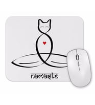 Namaste Yoga 04 Mouse Pad