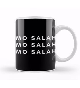 Mo Salah  BAllon D'or  The Best Player İn The World 2021   Vintage Retro Rainbow Style Kupa Bardak Porselen