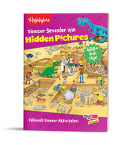 Dinozor Sevenler İçin Hidden Pictures - Dikkat Atölyesi Yayınları
