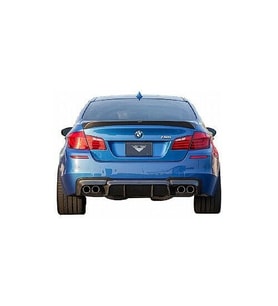 Bmw F10 M5 vorsteiner arka tampon difüzörü pianoblack 5 serisi 2011 / 2016