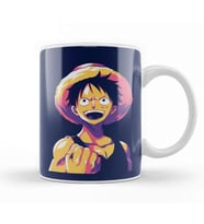 Luffy One Piece Kupa Bardak Porselen