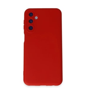Samsung Galaxy M14 5G Kılıf Nano içi Kadife Silikon - Kırmızı