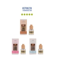 Odunsu + Çiçeksi + Sakız Araç Parfümü 8 ml (Standart)