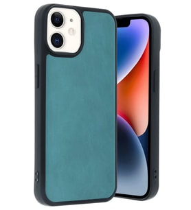 iPhone 11 Kılıf Aras Deri Kapak - Açık Yeşil