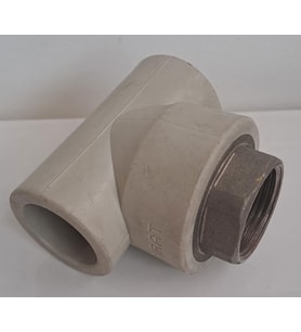 PPRC DİŞİ TE Ø32x1"x32 ALTI KÖŞE ( FIRAT ) GRİ