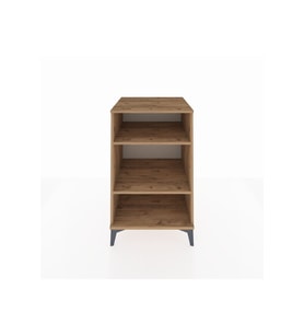Kronos Komodin 2 Raflı 60x59x96 Çam-Çam