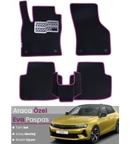 OPEL ASTRA L BENZİNLİ (2022-2025) Uyumlu EVA Paspas Tam Set–Araca Özel,Kolay Montaj