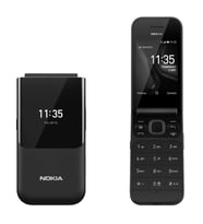 NOKİA FLİP COVER KAPAKLI TUŞLU TELEFON (Siyah)