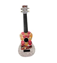 Hawaiian XU21NEWYEAR Soprano Ukulele - Yeni Yıl Temalı (Özel Seri - 21 İnç)  Festival Tasarımı, Neşeli Tonlar, Akıcı Perde Geçişleri, İdeal Hediye Seçeneği  Ölçü: 21 İnç / 53 cm (Standart Soprano Boy)