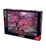 Anatolian Puzzle 1000 Parça Pink Tree 1037