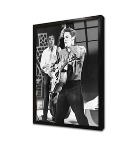 Elvis Presley Çerçeveli Cam Tablo