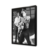 Elvis Presley Çerçeveli Cam Tablo