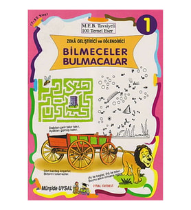Zeka Geliştirici ve Eğlendirici Bilmeceler Bulmacalar (10 Kitap Takım)