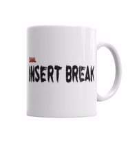 Canal Insert Break Kupa Bardak Porselen