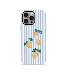 iPhone 15 Pro Vorian Çift Katmanlı MagSafe Kılıf Mini Lemon Riviera