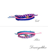 Handcraftedbyoz, Kadın, Paraşüt, Makrome El yapımı, Denizyıldızı 4'lü Bileklik Set (Altın / Dore)