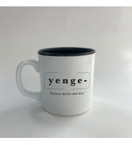 Yenge Baskılı Siyah Multi Kupa