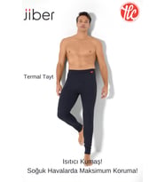 Jiber 174 Erkek Kutulu Kışlık Sıcak Tutan Isıtıcılı Termal İçlik Alt
