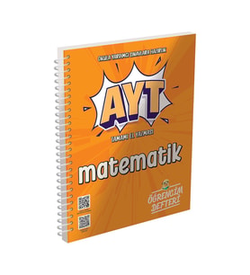 AYT Matematik Öğrencim Defteri Murat Eğitim Yayınları
