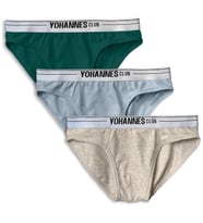 Yohannes Club, Erkek Çocuk, Pamuklu Slip Külot, 3'lü ve 4'lü Paket Seçenekli, Çok Renkli (Model 3)